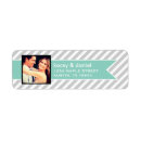 Search for preppy stripes return address labels Pattern
