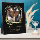 Search for 50th wedding anniversary plaques Black