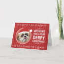 Search for shih tzu christmas cards Funny