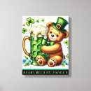 Search for beer canvas prints St patrick's day