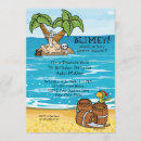 Search for treasure hunt invitations Beach