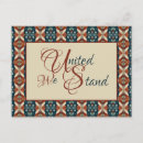 Search for red white blue pattern postcards Patriotic