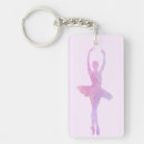 Search for ballerina key rings En pointe