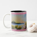 Search for pink flamingo mugs Watercolor