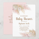 Search for surprise shower invitations Boho