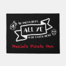 Search for pirate doormats Halloween