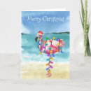 Search for beach christmas cards Watercolor