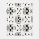 Search for day of the dead blankets Skull