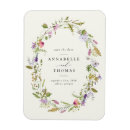 Search for purple save the date magnets Floral