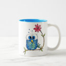 Search for whimsical owl mugs Bird