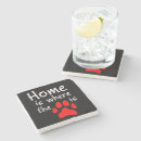 Search for paw print coasters Pets