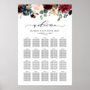 Search for burgundy wedding seating charts Botanical