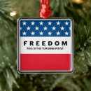 Search for conservative christmas tree decorations Patriotic