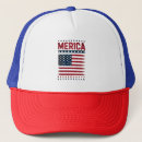 Search for american flag hats Red white blue