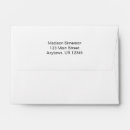 Search for a6 white envelopes Return address