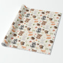 Search for woodland baby wrapping paper Gender neutral baby shower