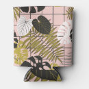 Search for palm leaves can coolers Gold