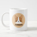 Search for cartoon corgi mugs Pet
