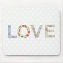 Search for valentines mouse mats Typography