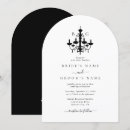 Search for chandelier wedding invitations Elegant
