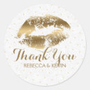 Search for gold kiss stickers White