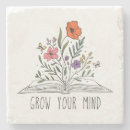 Search for book lover coasters Floral