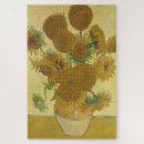 Search for still life puzzles Sunflowers