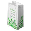 Search for wedding guest gift bags Greenery