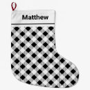 Search for farmhouse christmas stockings Gingham
