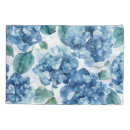 Search for hydrangeas pillowcases Watercolor