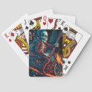 Search for motorbike playing cards Skull