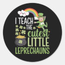 Search for leprechauns stickers Saint