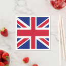 Search for patriotic napkins Union jack