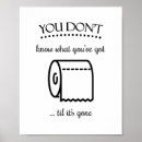 Search for funny posters wall treatments funny bathroom signs