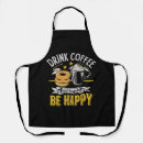 Search for coffee drink aprons Latte