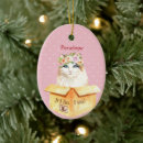 Search for calico kitten christmas tree decorations Kitty