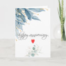 Search for blue happy anniversary cards Floral