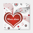 Search for heart note magnets Red