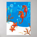 Search for cute seahorse posters Aquatic