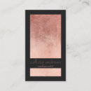Search for black and rose gold business cards Customer