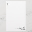 Search for elegant stationery paper Initials