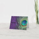 Search for peacock thank you cards Peafowl