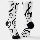 Search for music note socks Clef