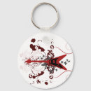 Search for string guitar round key rings Rock