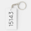 Search for realtor key rings Black white