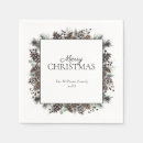 Search for black christmas napkins Elegant