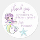 Search for mermaids under the sea stickers Pool party