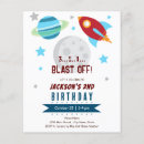 Search for astronaut 4x5 invitations Out of this world