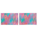 Search for outer space pillowcases Watercolor