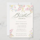 Search for colorful bridal shower invitations Wildflowers